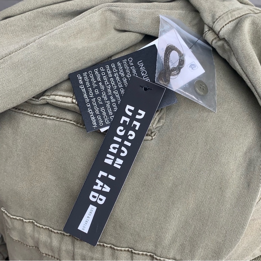 Design Lab Olive Green Utility Jacket - Picture 6 of 16
